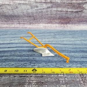 Vtg Ertl 1/16 scale Minneapolis Moline hand plow 125th Anniversary yellow/silver